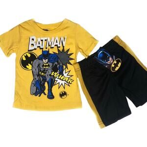 Batman 2 Piece Matching Set T-shirt & Shorts